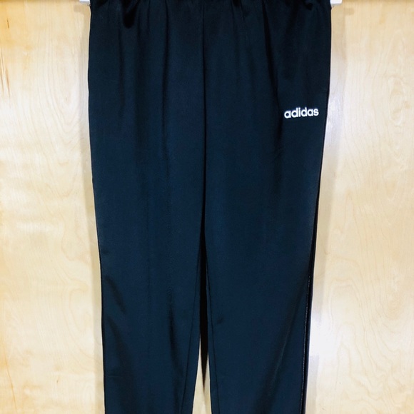 NWT Women’s Adidas Black, 3 Striped Tapered Pants - Picture 5 of 6